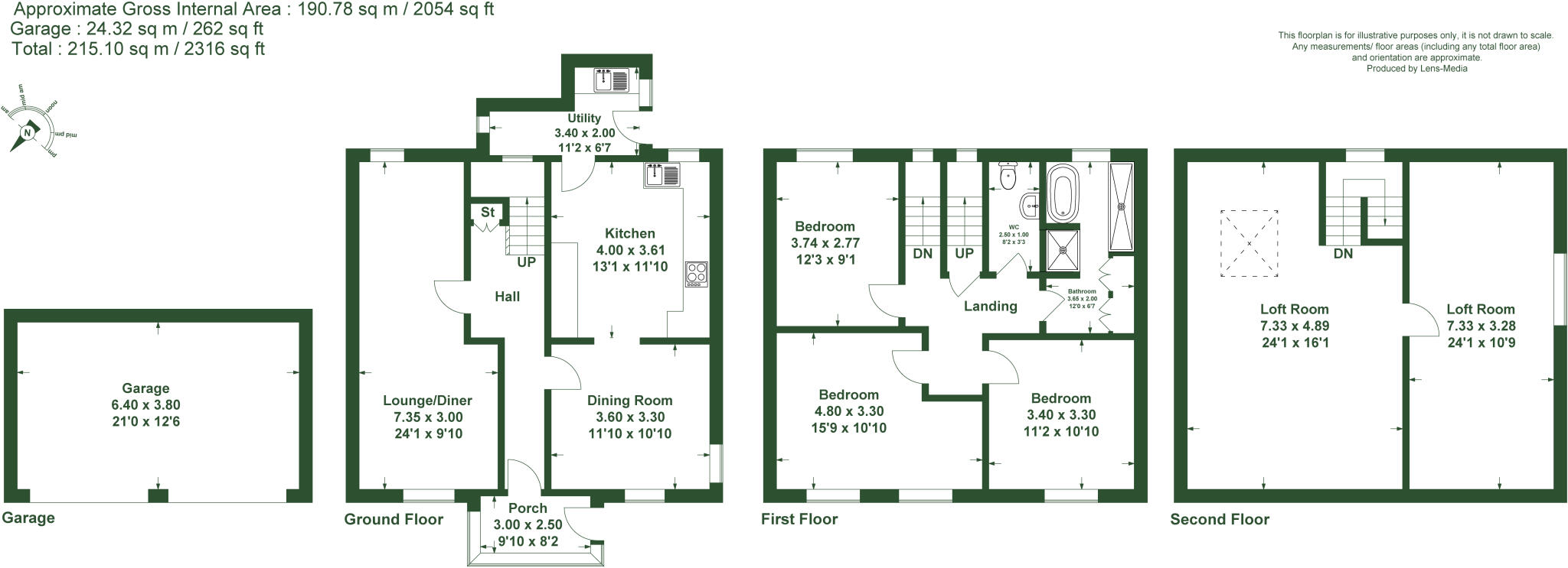 Ayside, Grange-Over-Sands, Cumbria floorplan