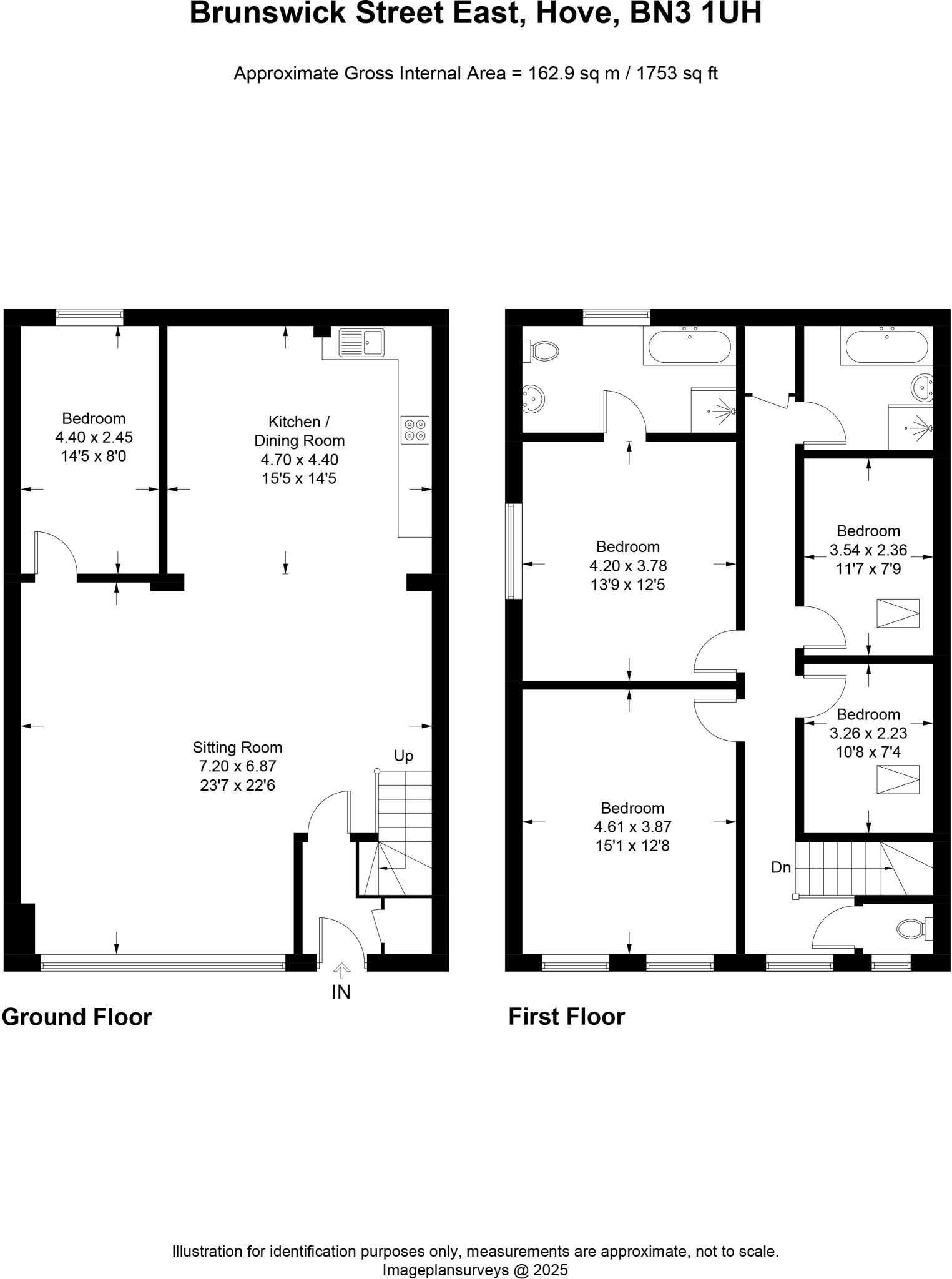Brunswick Street East, Hove, BN3 1AU floorplan