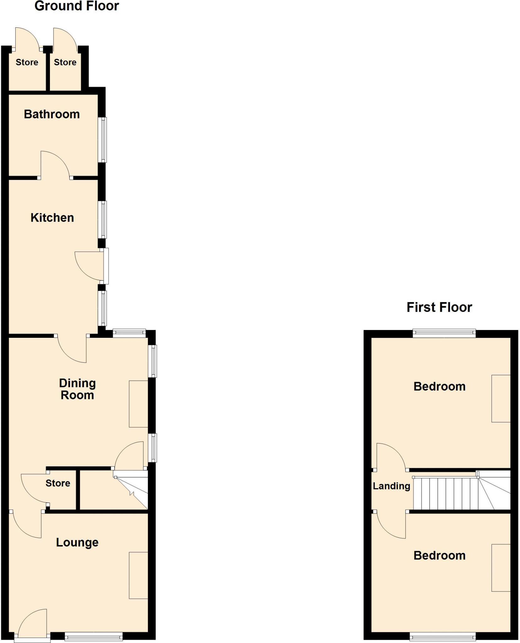 Lindon Road, Brownhills, Walsall WS8 7BW floorplan
