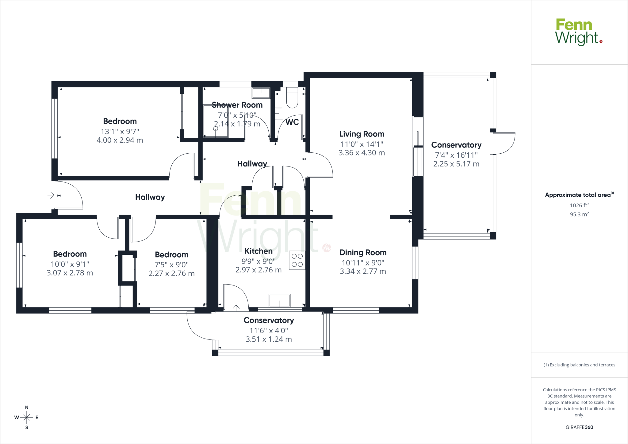 New Road, Stanway, Colchester, Essex, CO3 floorplan