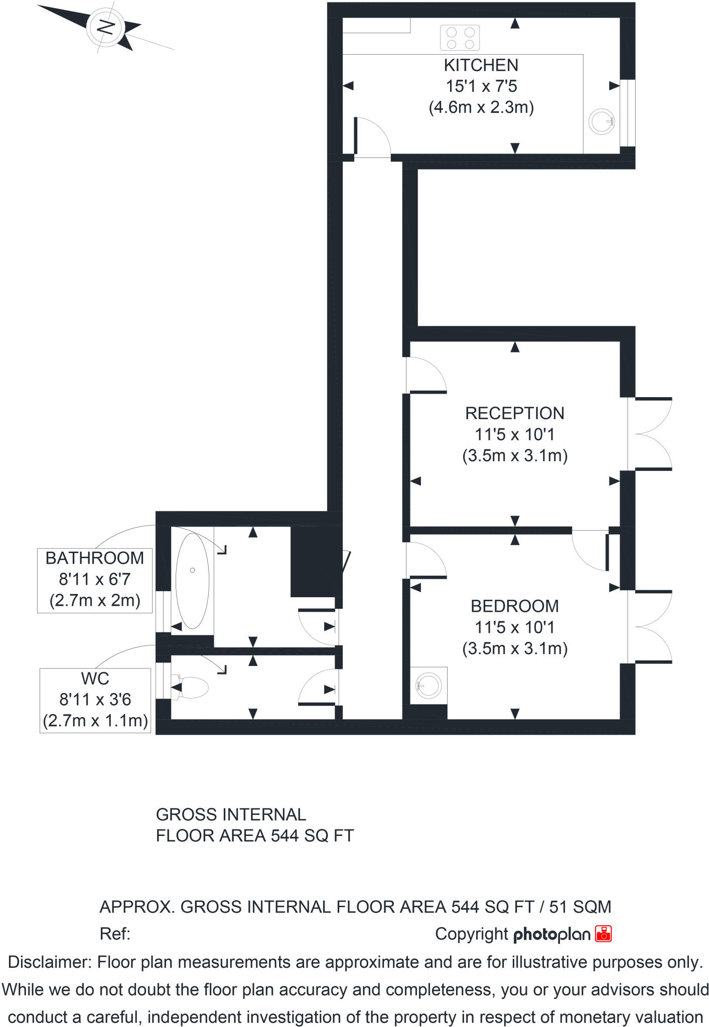 The Hollies, Lavender Crescent, St Albans, Hertfordshire floorplan