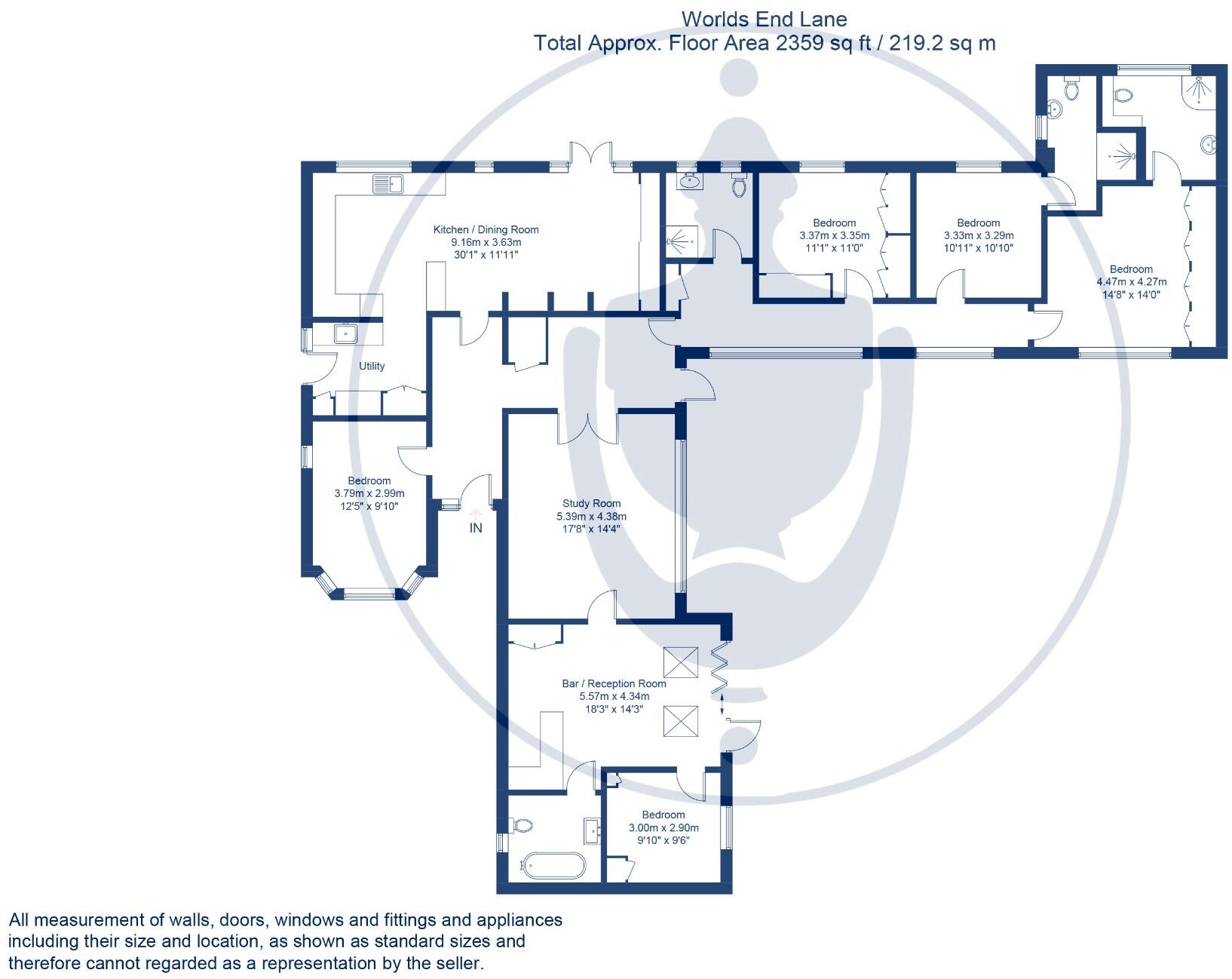 Weston Turville floorplan