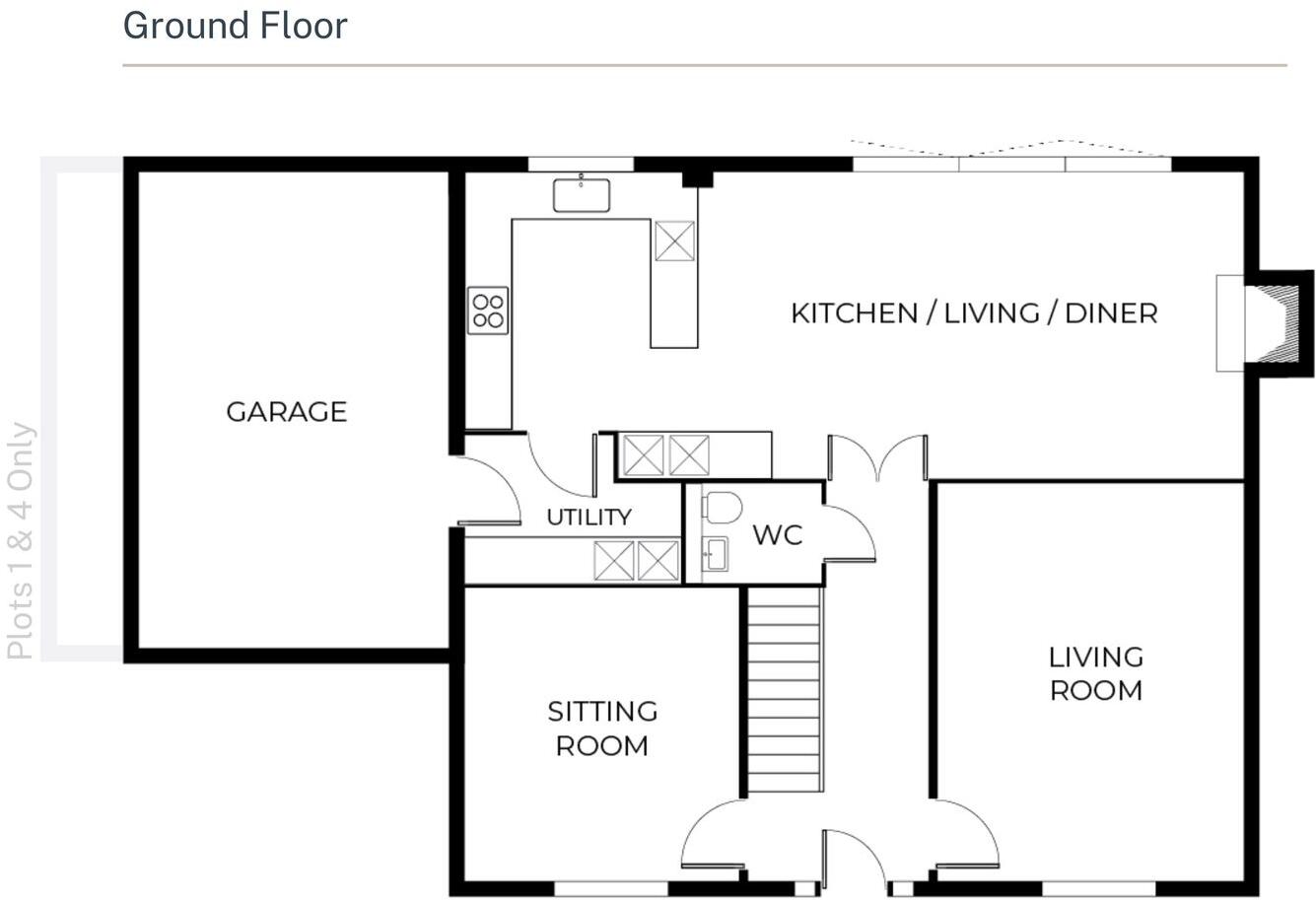 1 Southcroft Farm, Ulgham, Morpeth, NE61 3BB floorplan