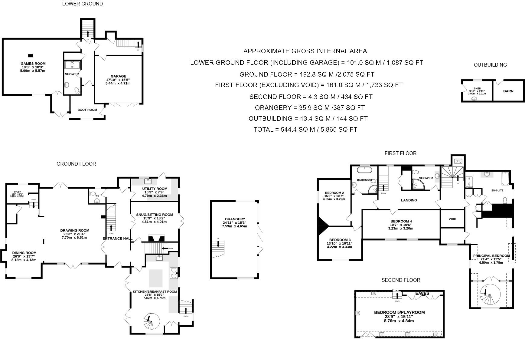 The Green, Whipsnade, Bedfordshire, LU6 floorplan