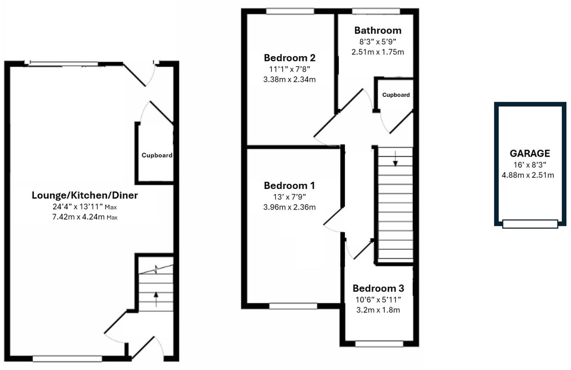 Pelham Rise, Peacehaven, BN10 8BD floorplan