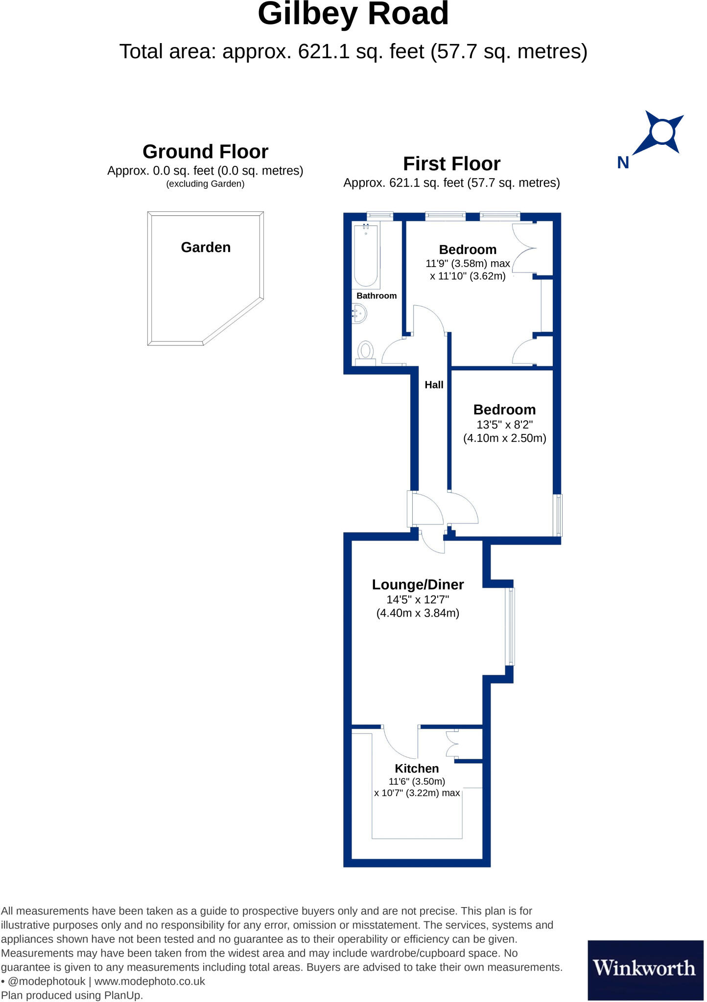 Gilbey Road, London, SW17 floorplan