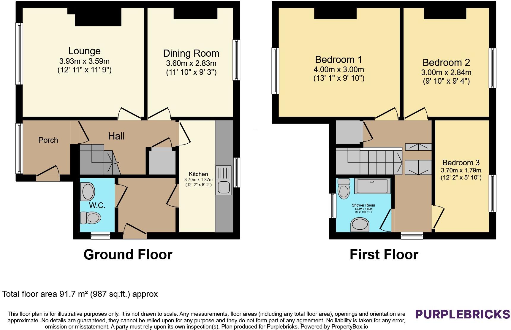 Grand Avenue, Cardiff, CF5 floorplan