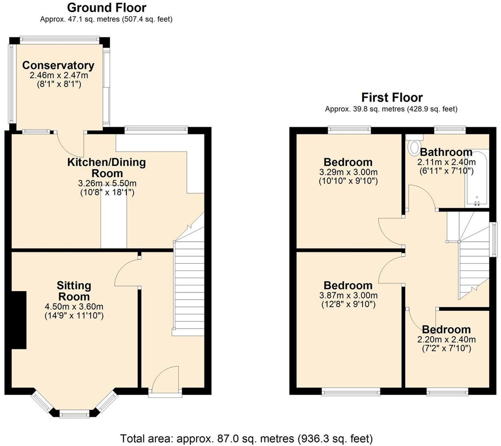 Atherton Road, Hindley Green, WN2 floorplan
