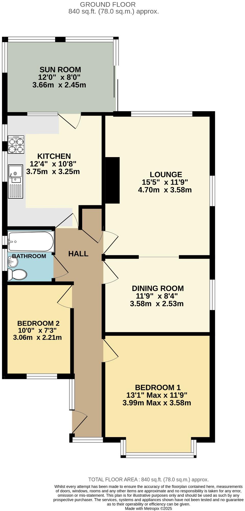 Privett Road, Widley floorplan