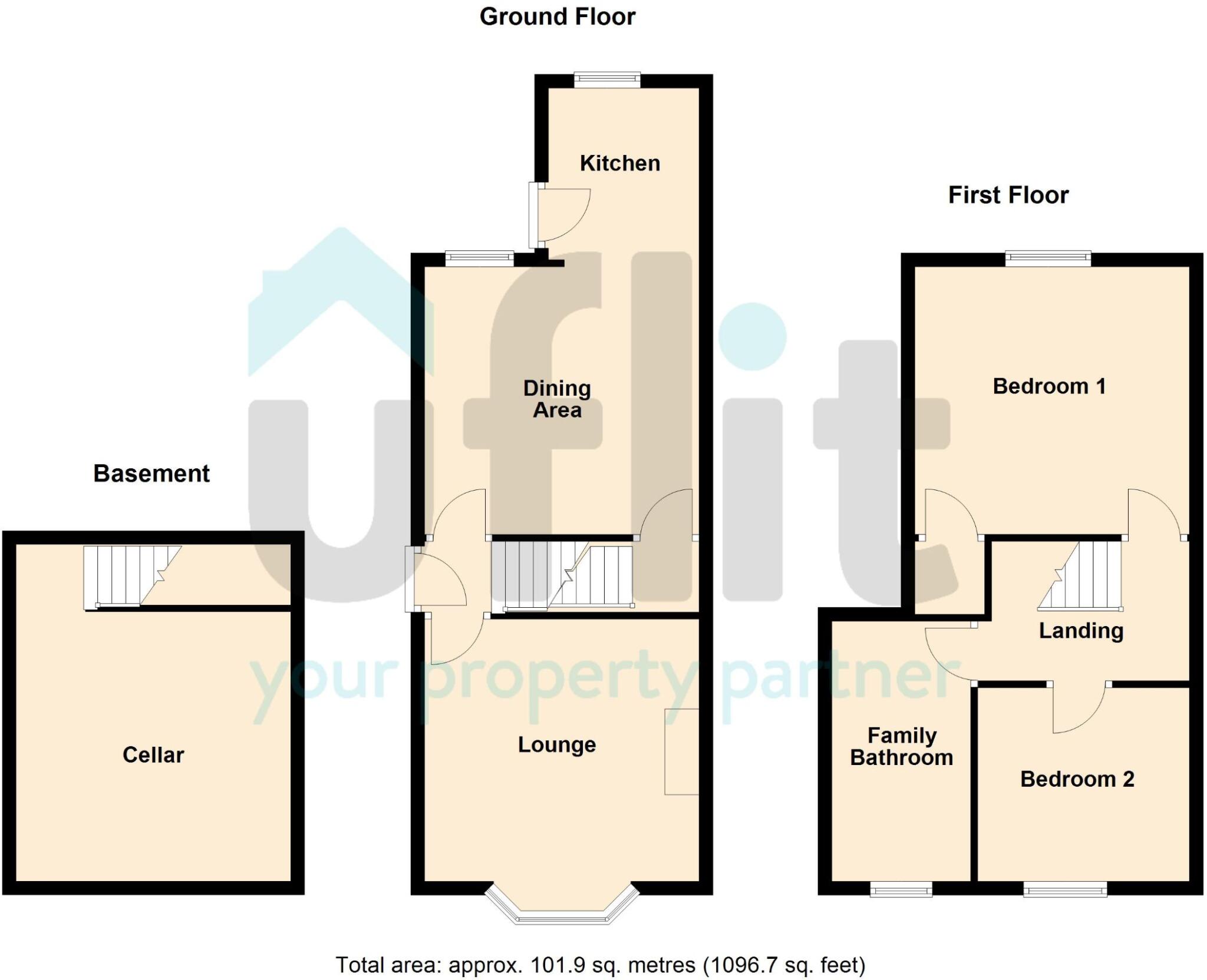 Deepdale Road, Rotherham floorplan