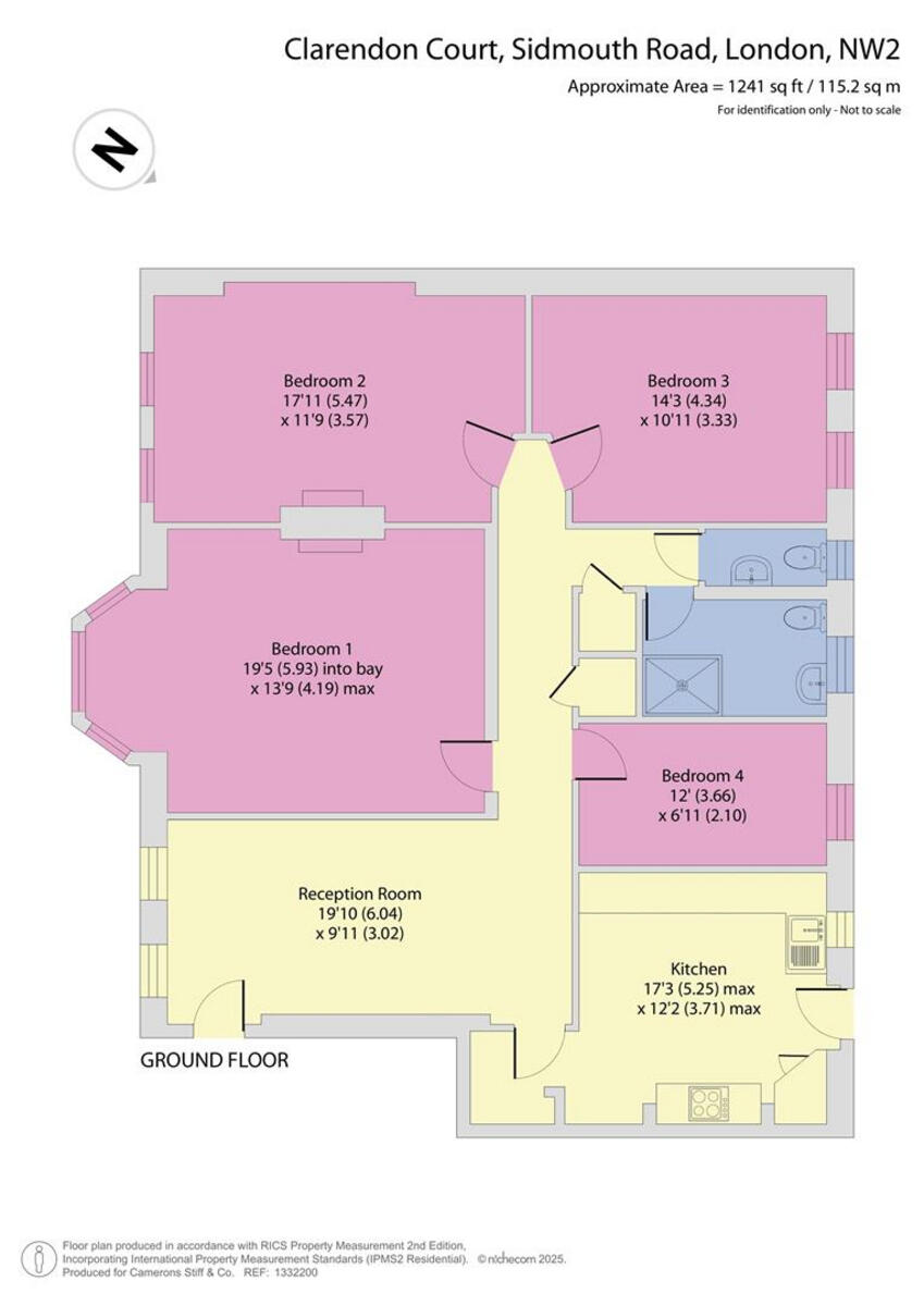 Sidmouth Road, London, NW2 floorplan