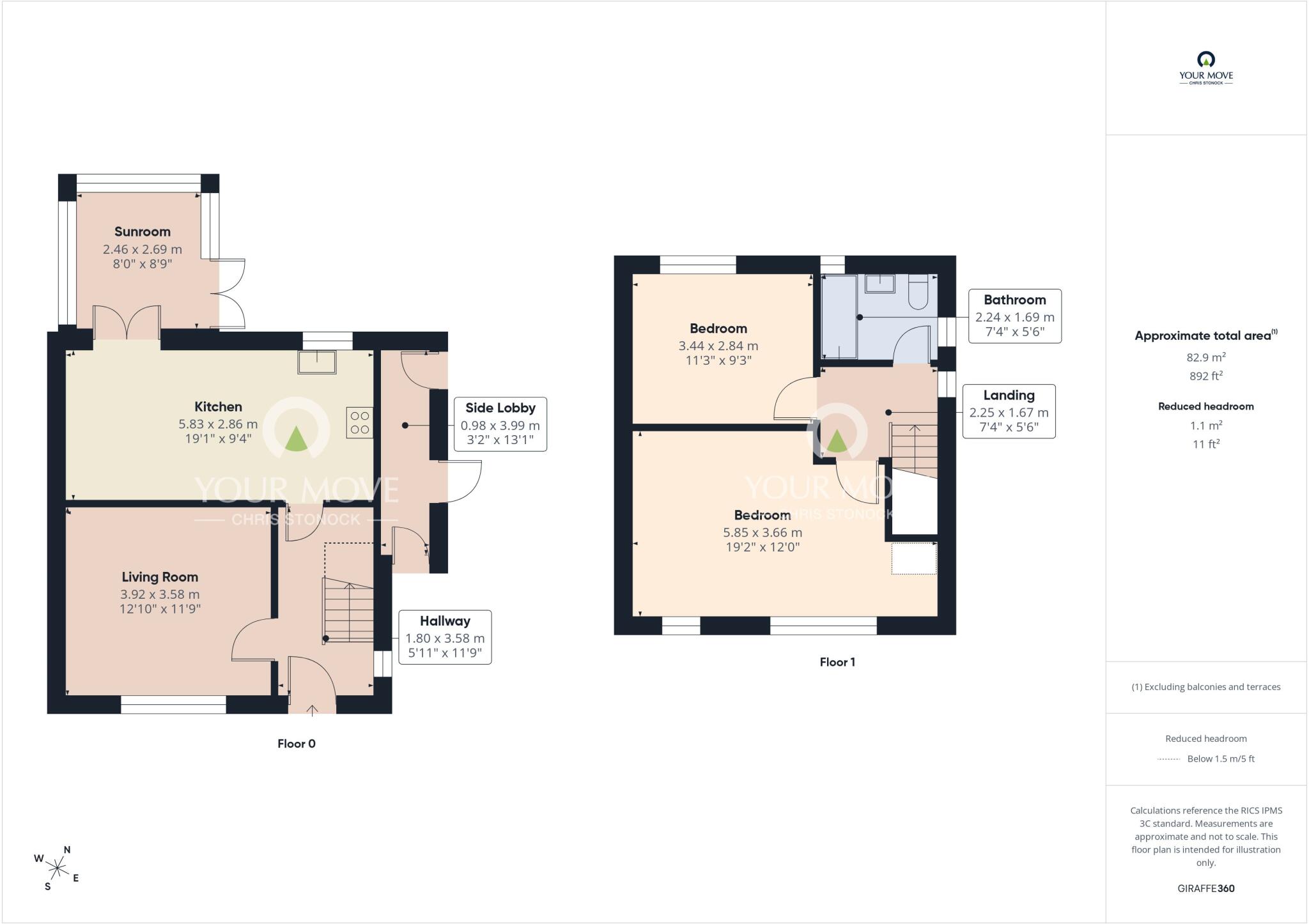 Buttermere Avenue, Easington Lane, Houghton Le Spring, Tyne and Wear, DH5 floorplan