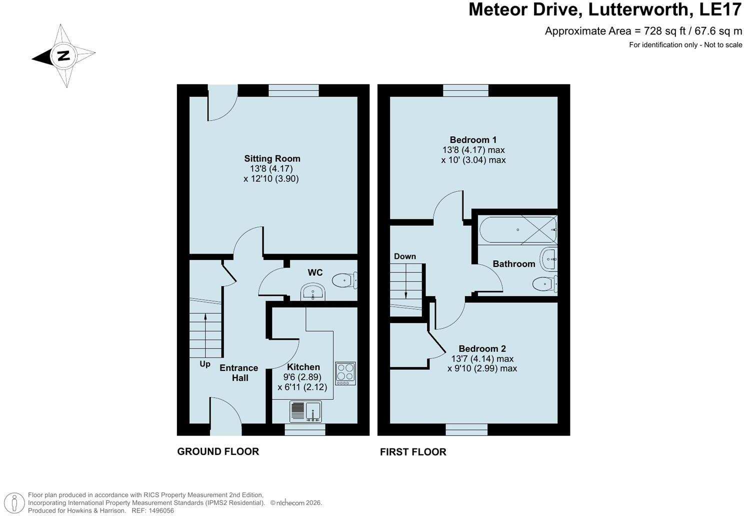 Meteor Drive, Lutterworth, LE17 floorplan