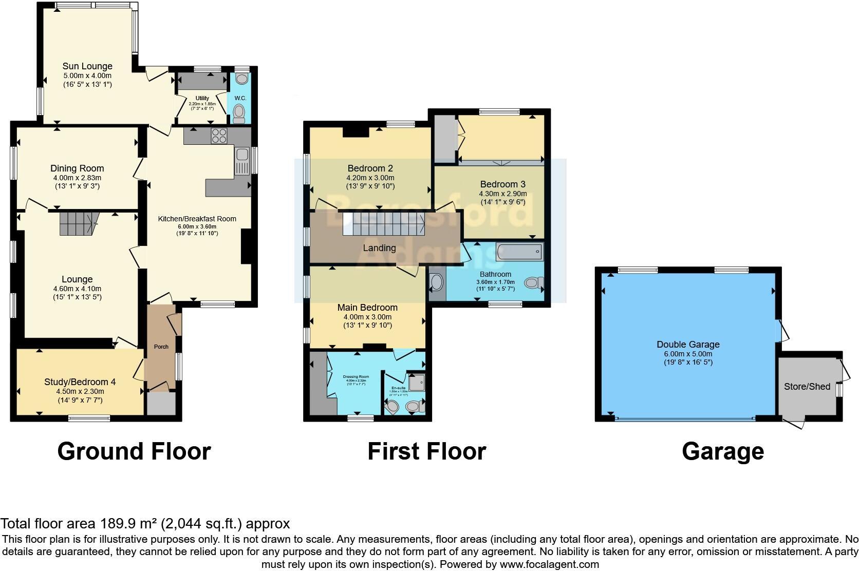 Marianglas, Isle of Anglesey, LL73 floorplan