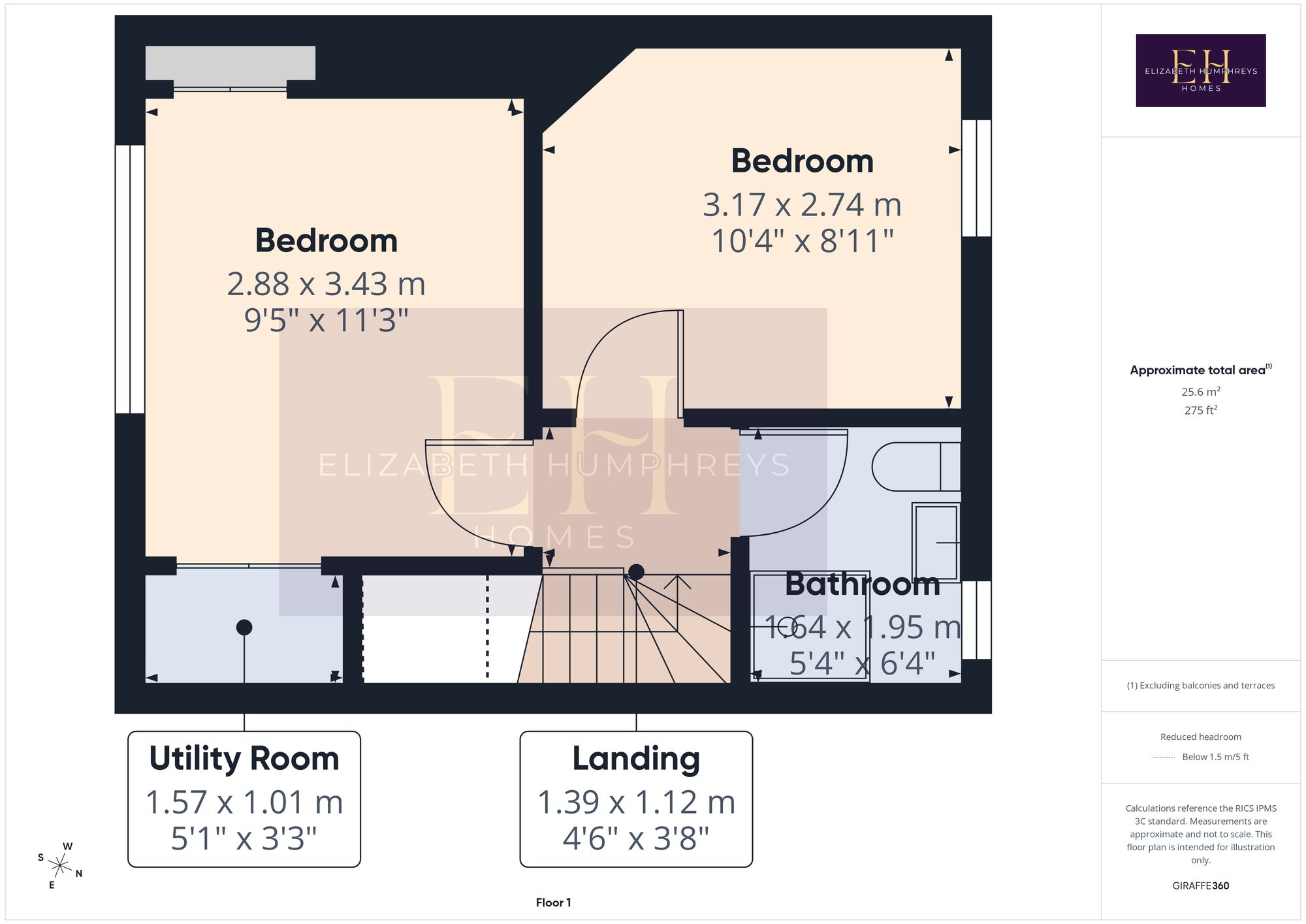 Wellwood Gardens, Morpeth, NE61 floorplan