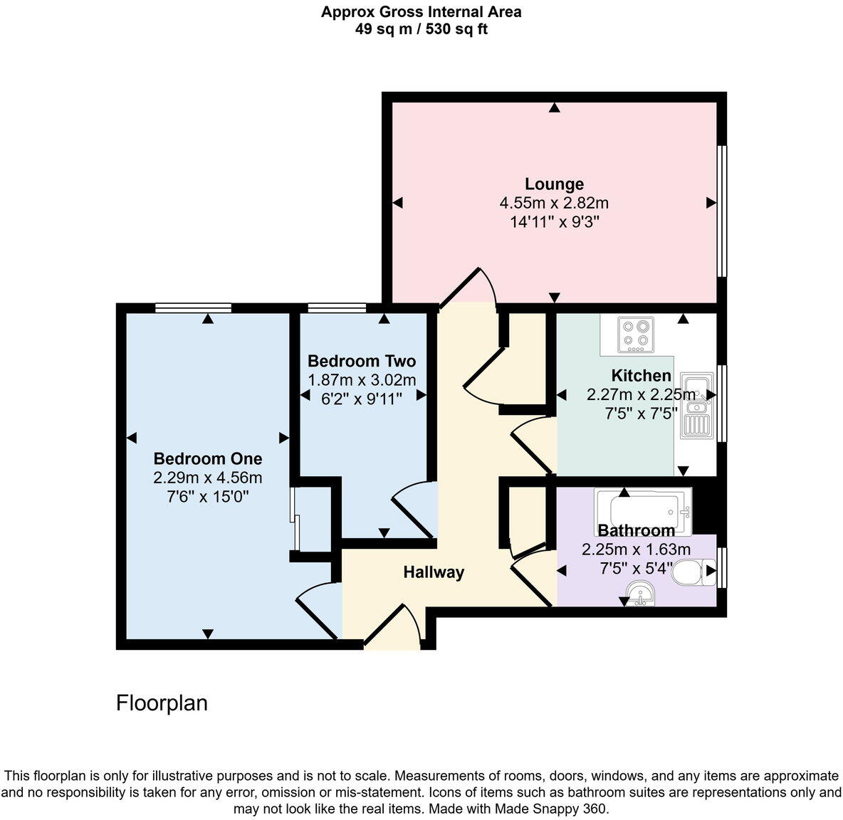 Ty Gwylfa, Sandy Lane, Prestatyn, Denbighshire LL19 7SB floorplan