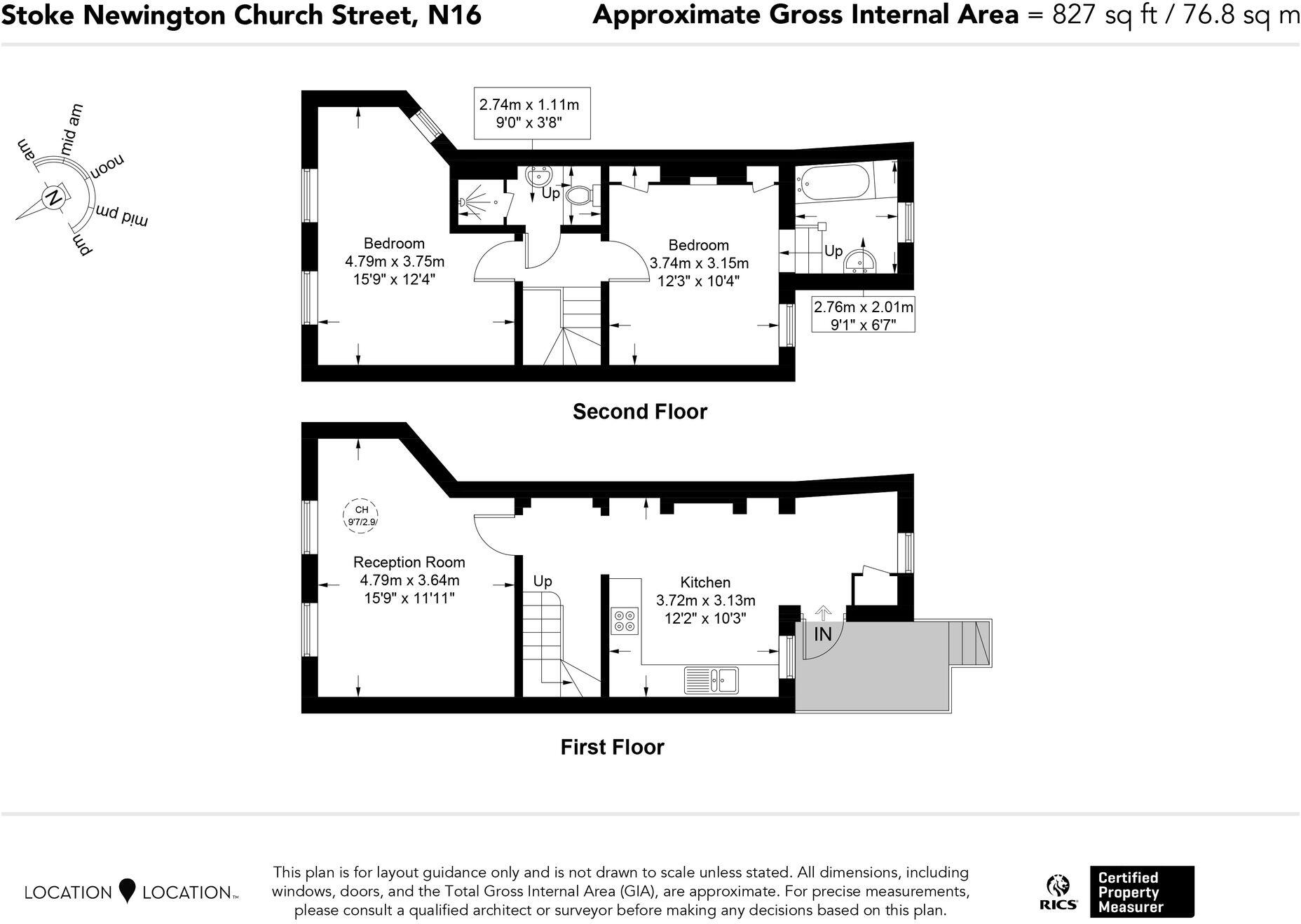 Stoke Newington Church Street, London, N16 floorplan