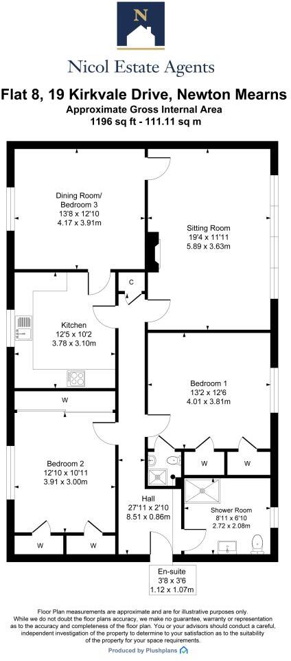Kirkvale Drive, Newton Mearns floorplan