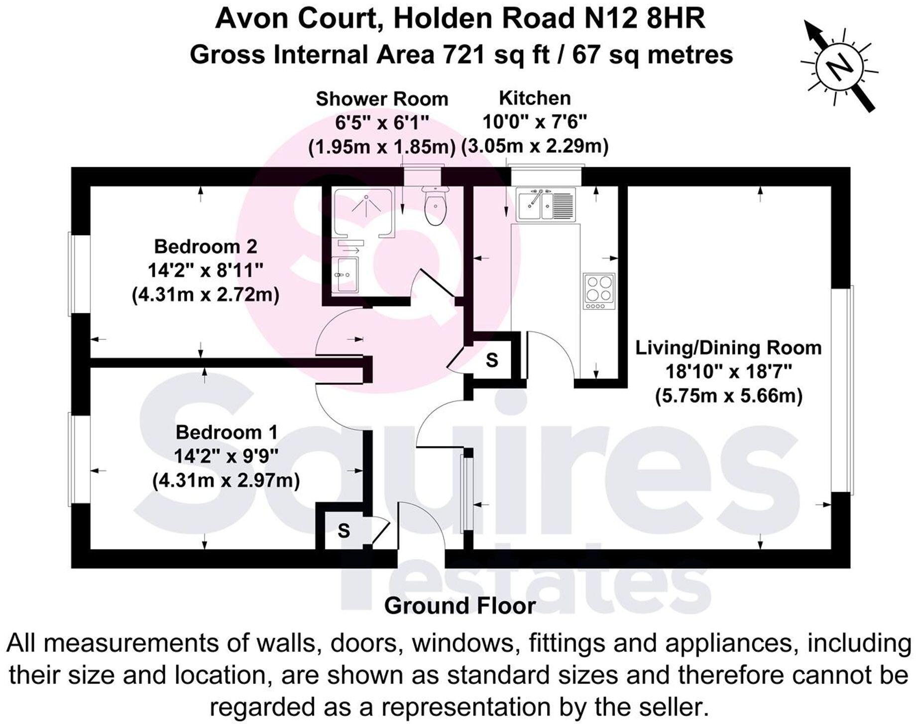 Holden Road, Avon Court Holden Road, N12 floorplan