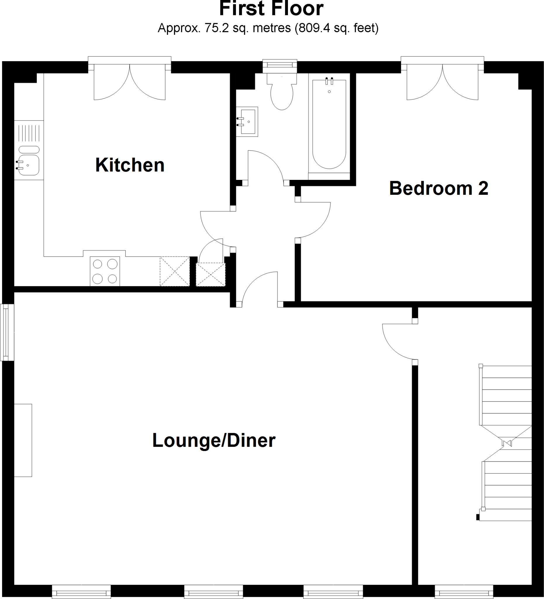 Wheelwrights Close, Arundel floorplan