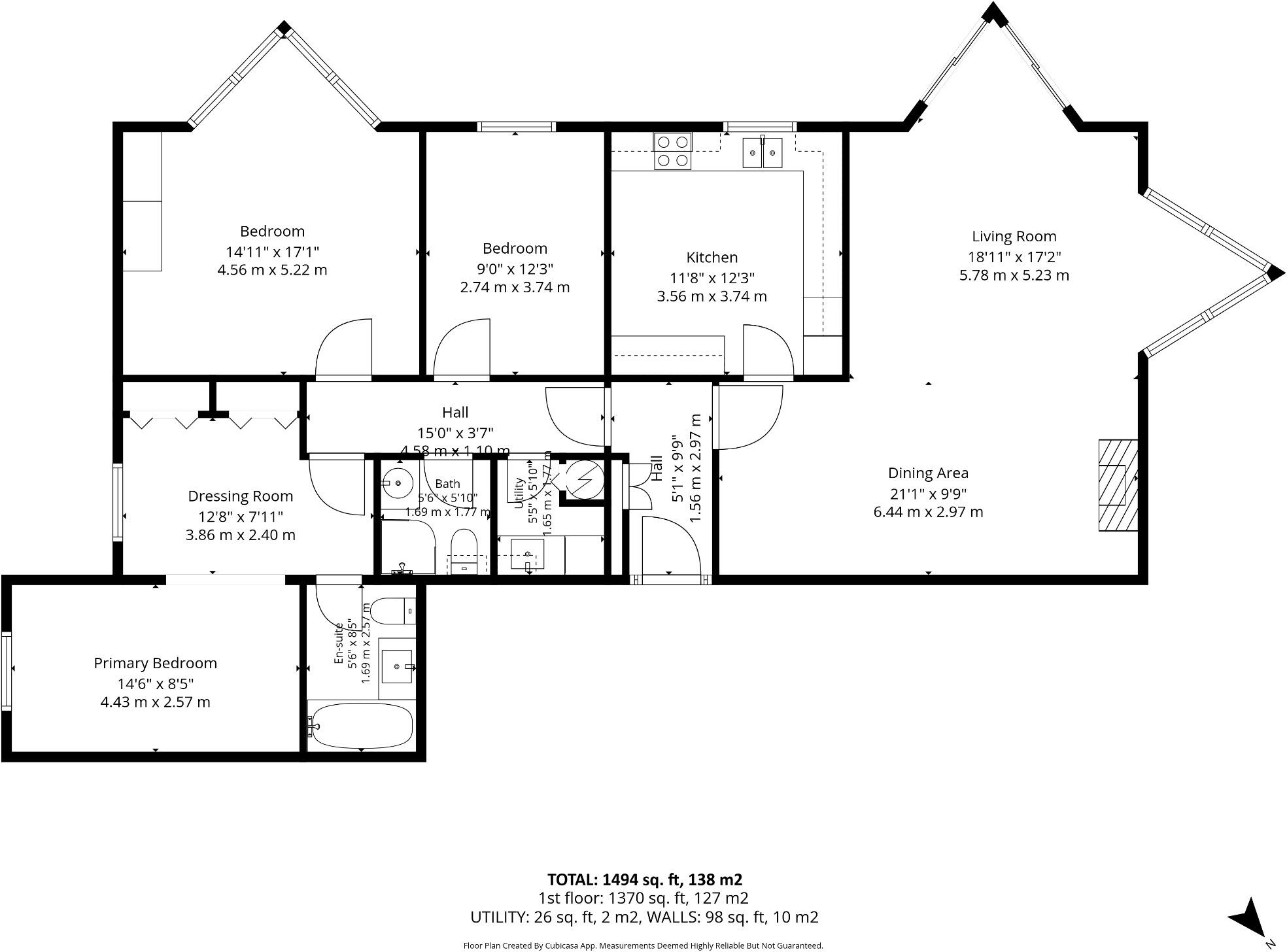 Flat 4, Beaupre, Woodville Road, Altrincham floorplan