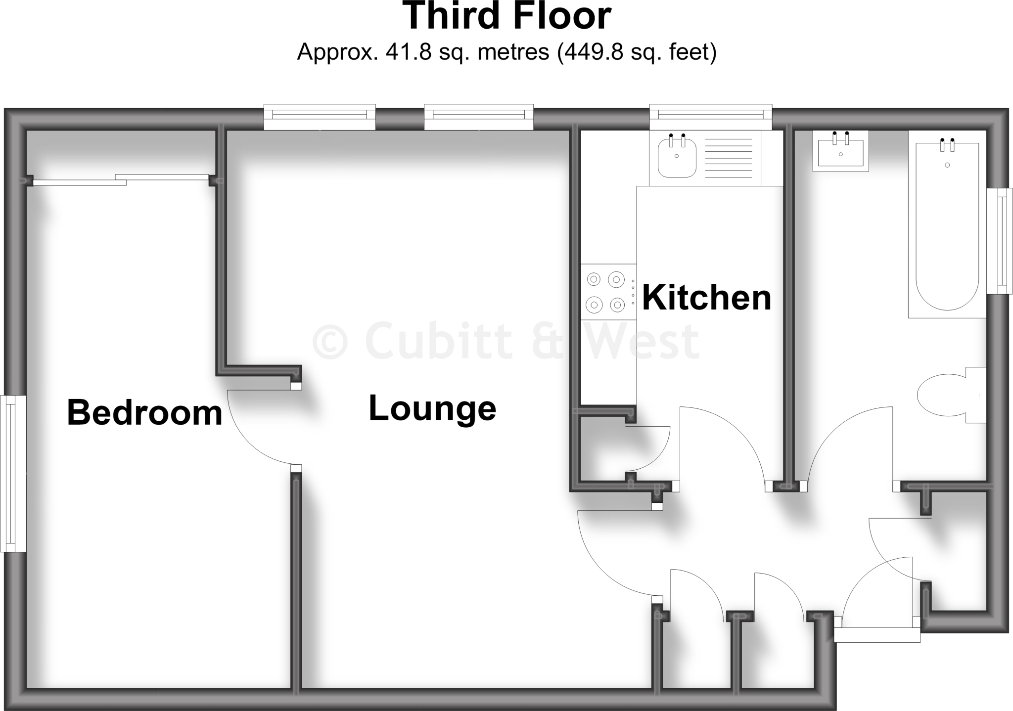 Boundary Road, Worthing, West Sussex floorplan