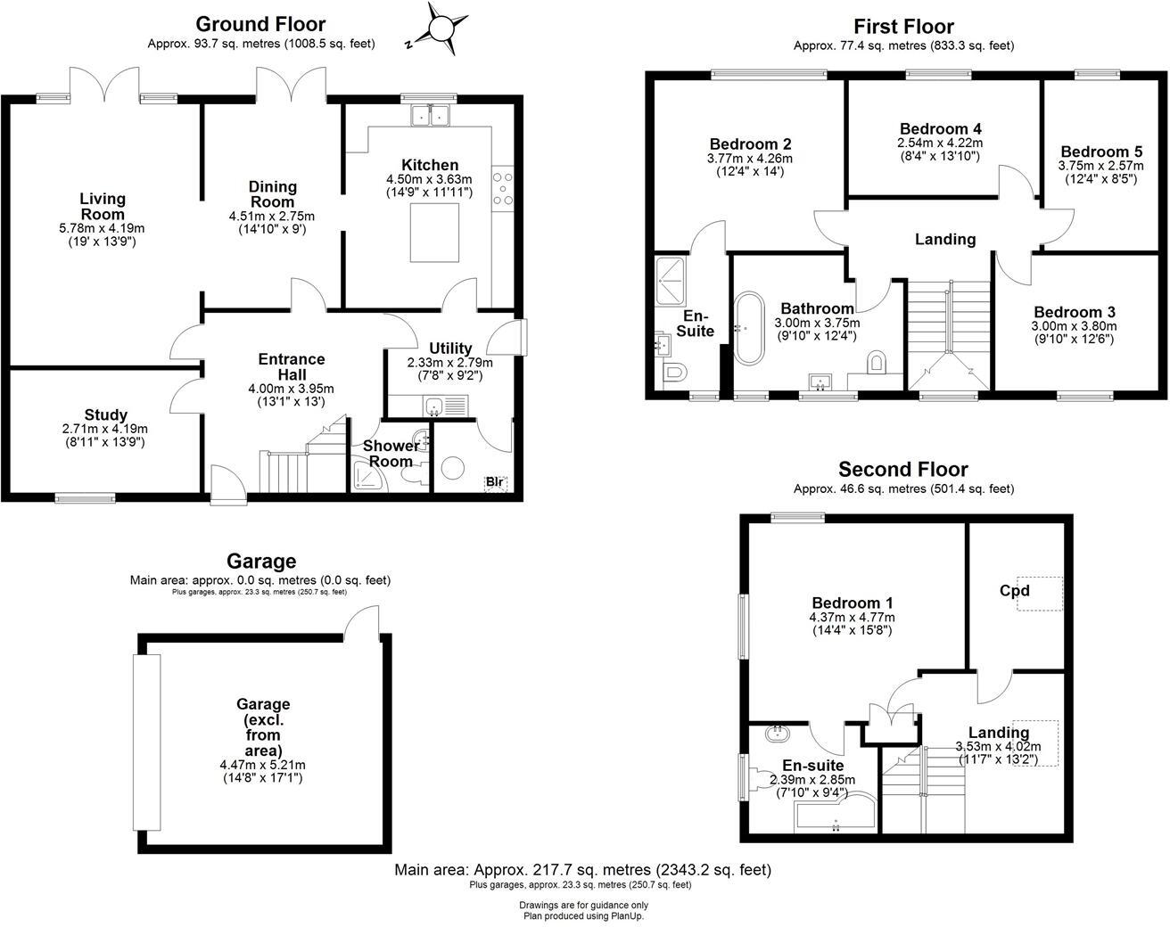 High Street, Teversham, CB1 floorplan