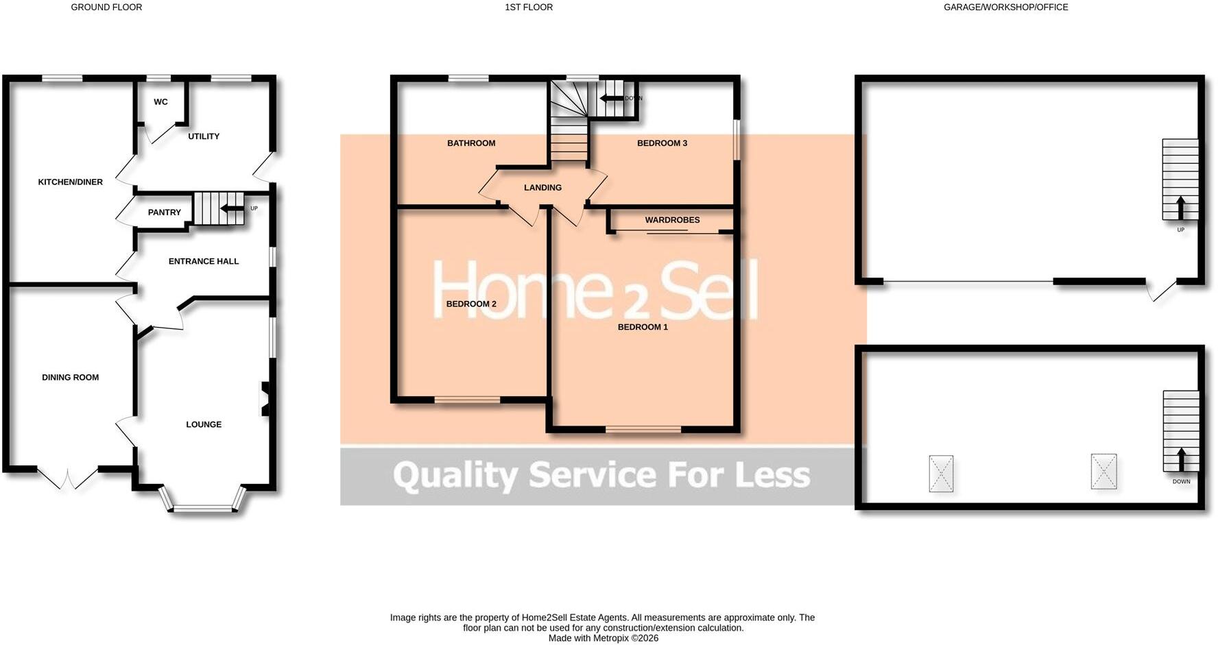 Mount Pleasant Drive, Belper floorplan