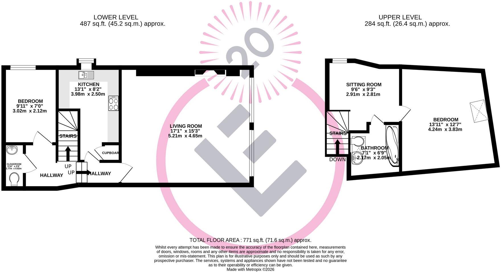 Stricklandgate, Halls Yard Stricklandgate, LA9 floorplan