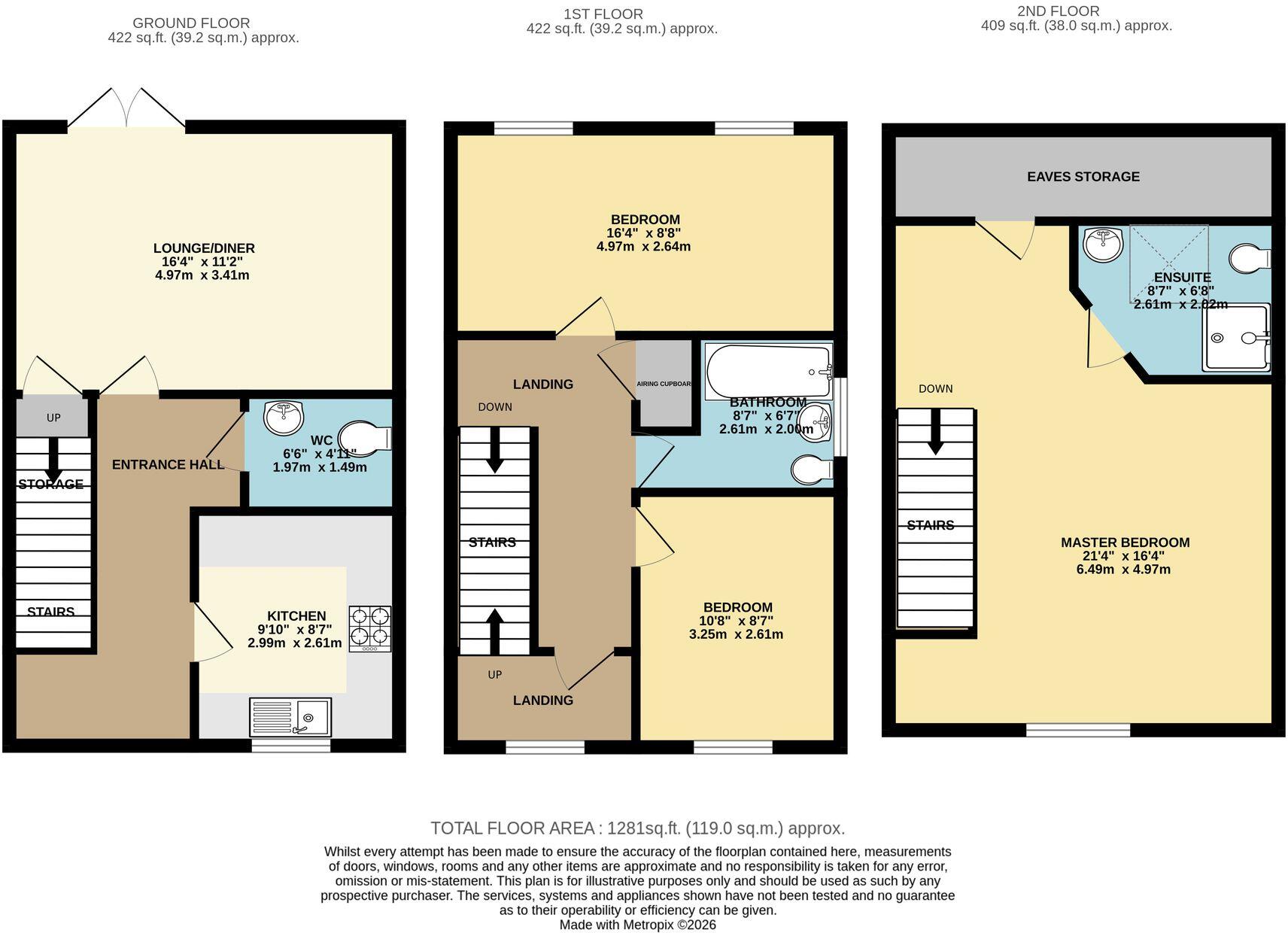 Craven Close, Lightmoor, TF4 floorplan