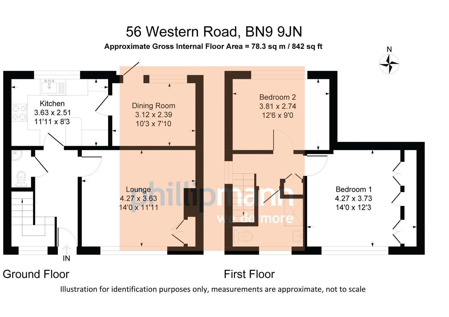 Western Road, Newhaven floorplan