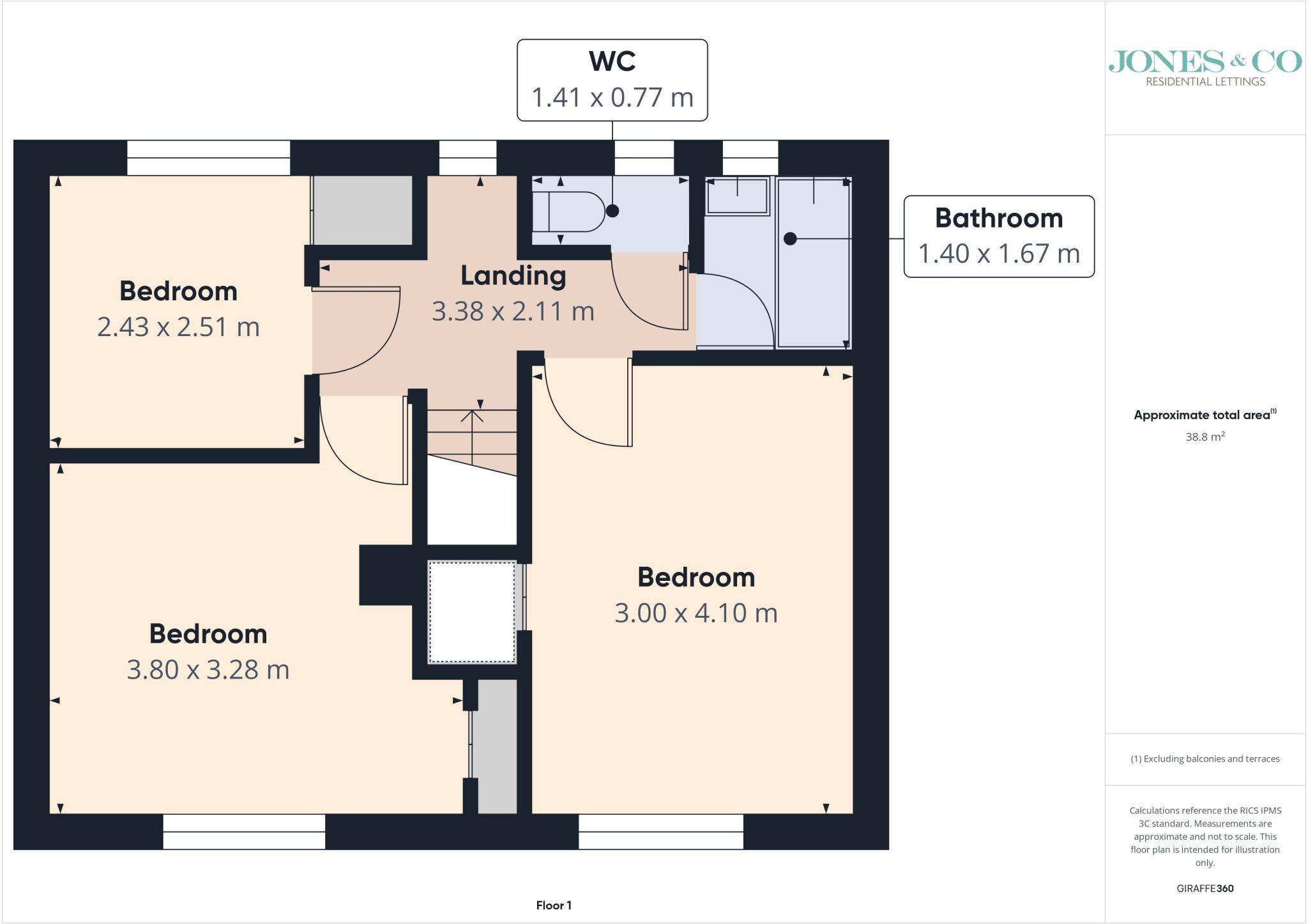 Fairfax Road floorplan