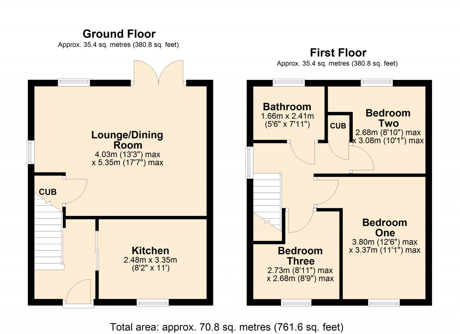 Sallis Close, Northway, Tewkesbury, GL20 floorplan