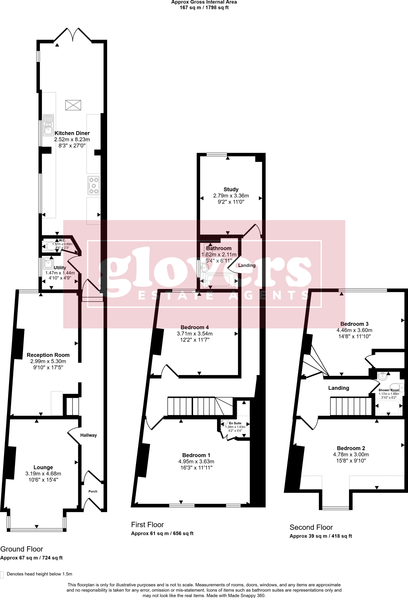 Station Road, Kings Heath, Birmingham, B14 floorplan