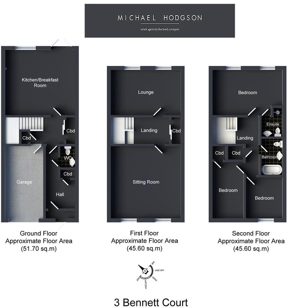 3 Bennett Court floorplan