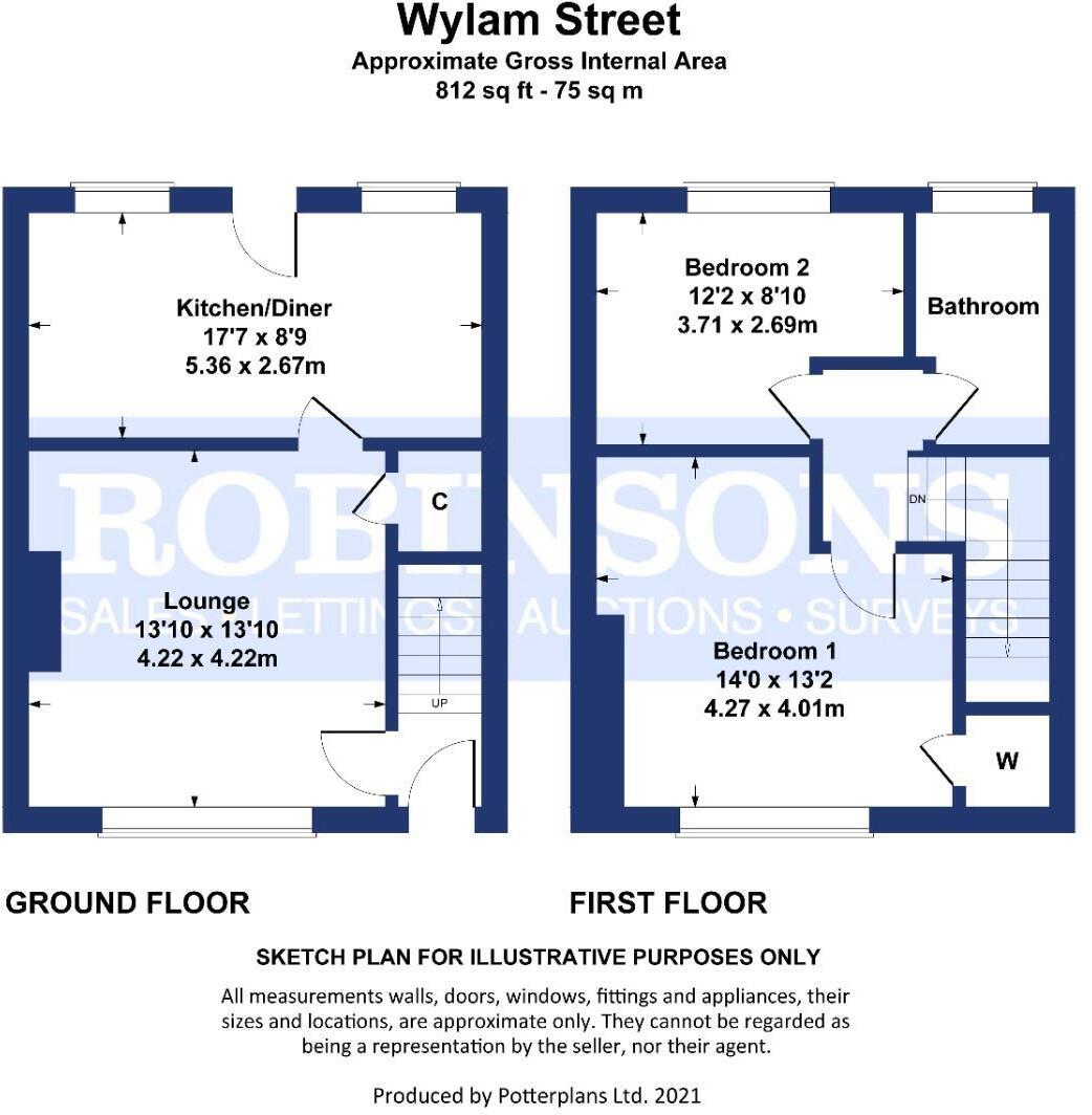 Wylam Street, Bowburn, Durham floorplan