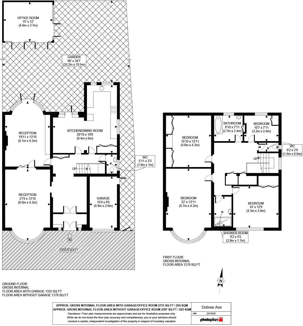 Dobree Avenue, London, NW10 floorplan