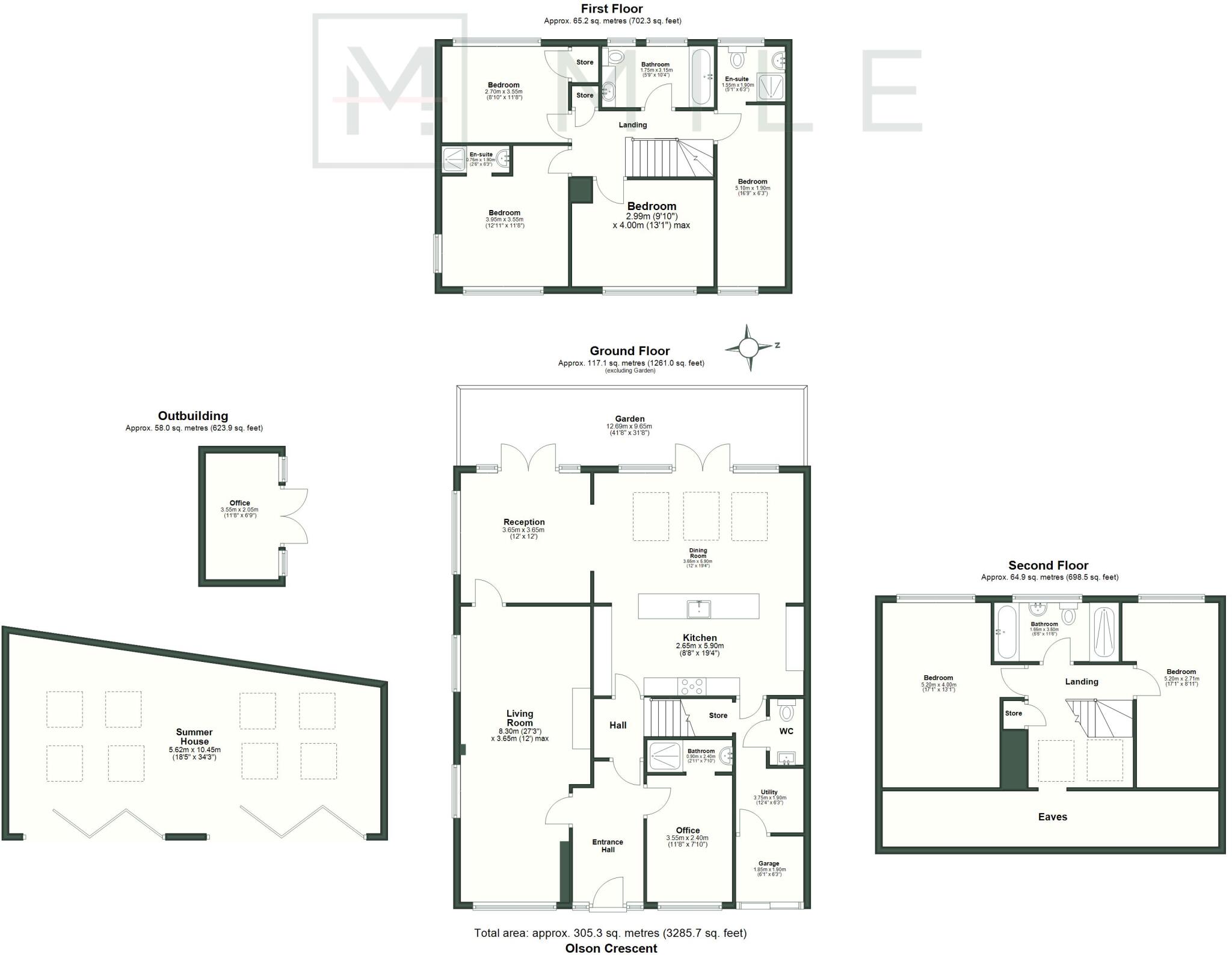 Colston Crescent, Goffs Oak EN7 floorplan