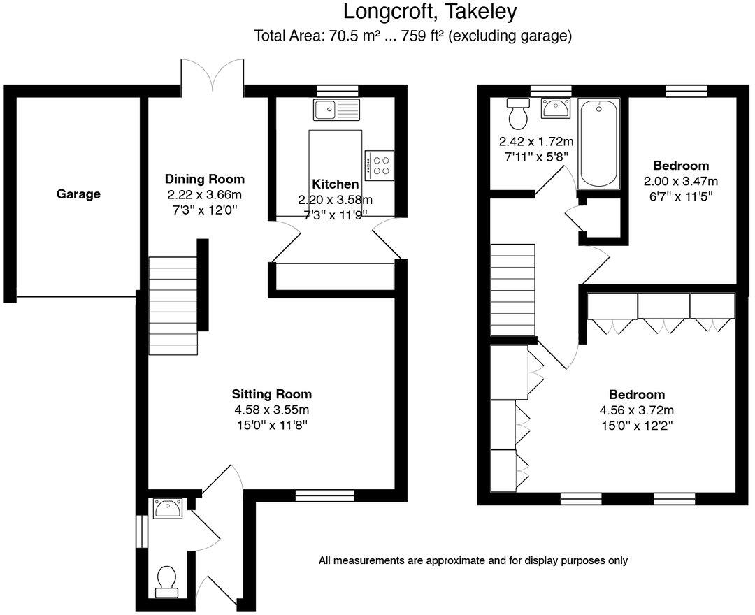 Long Croft, Takeley, Bishop's Stortford, CM22 floorplan