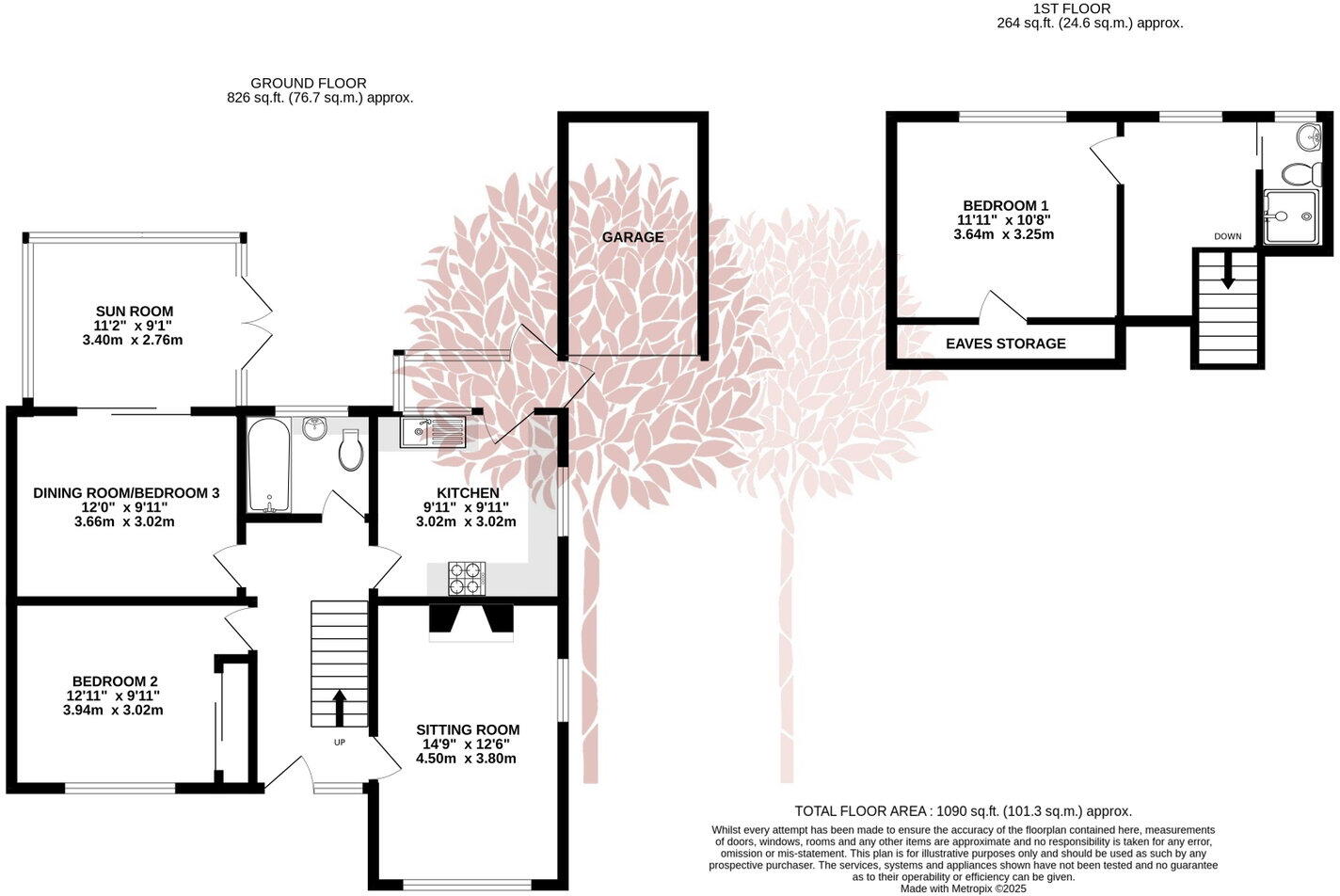 Combe Batch Rise, Wedmore floorplan