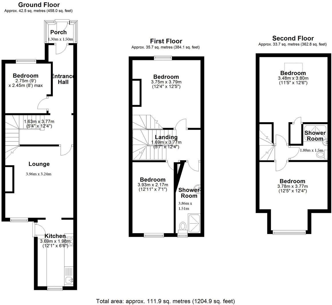 118 Crookesmoor Road, Crookesmoor floorplan