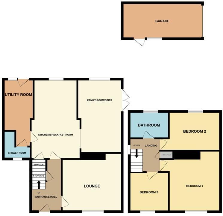 Broadway Close, Bourne floorplan