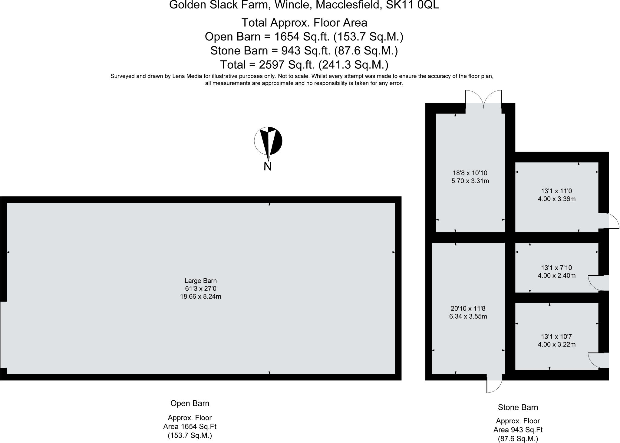 Wincle, Macclesfield, Cheshire, SK11 floorplan