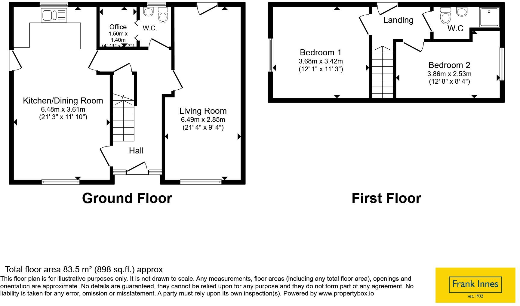 Springfield Avenue, Sandiacre, Nottingham, Derbyshire, NG10 floorplan