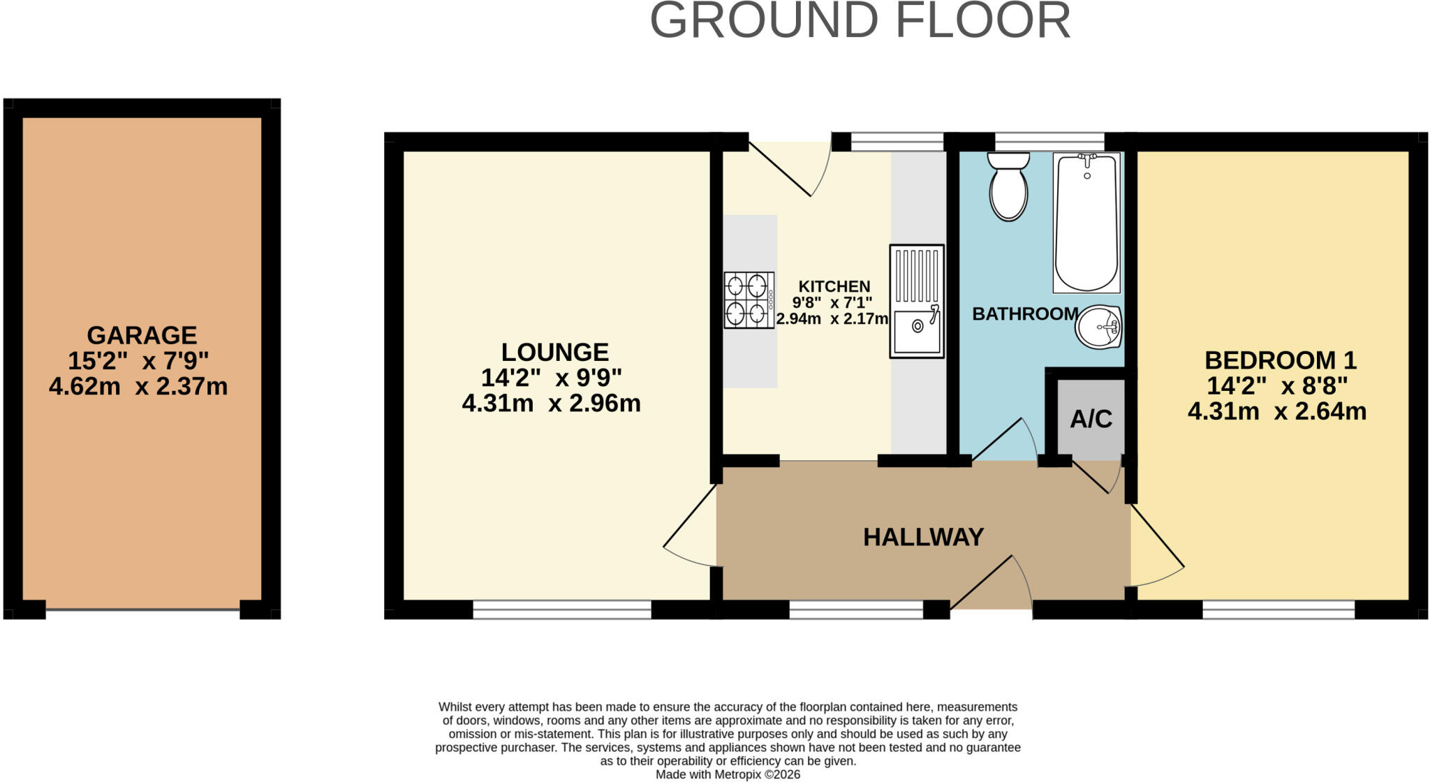 Windsor Road, Barnstaple, Devon, EX31 floorplan