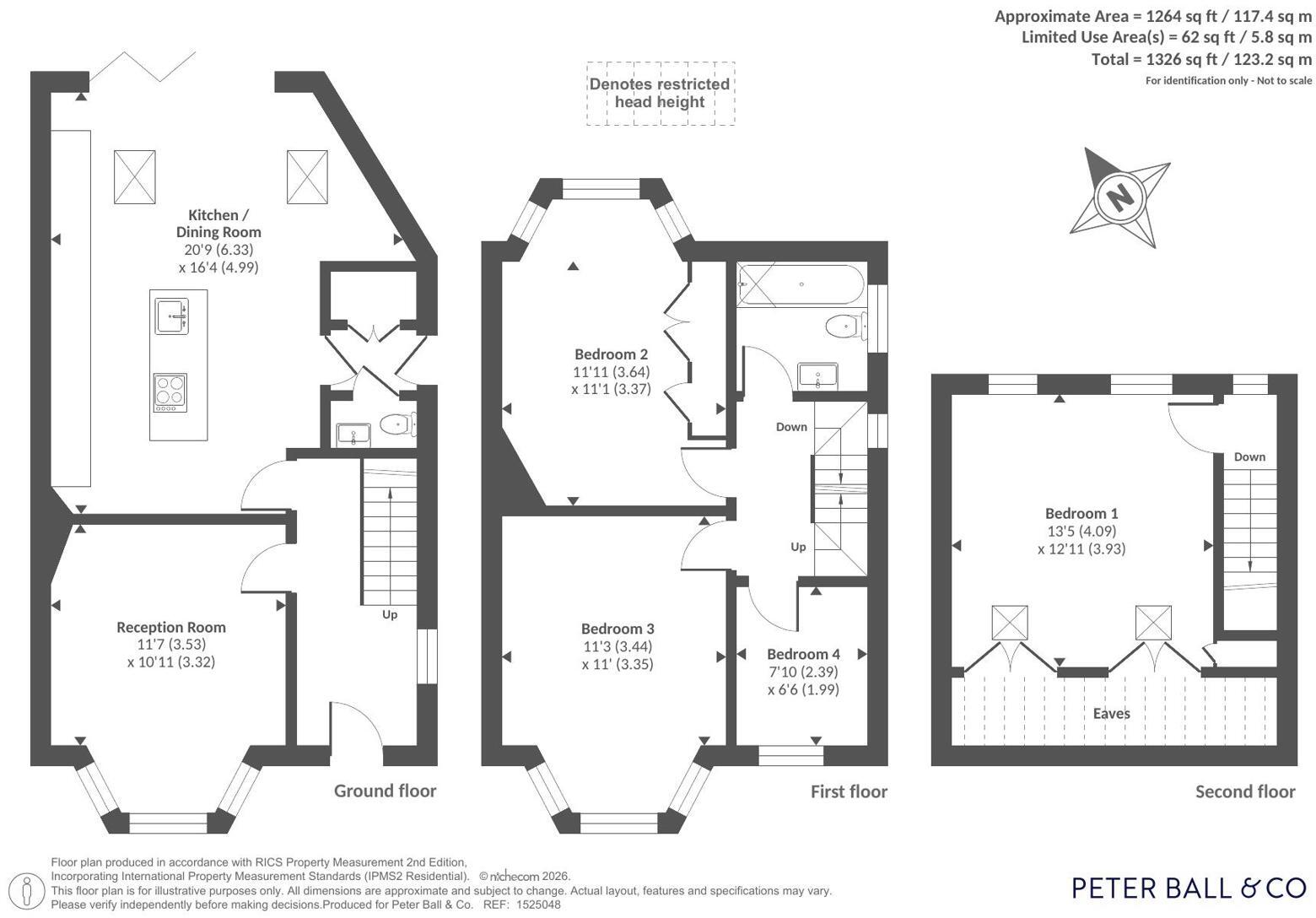 Naunton Way, Cheltenham, Gloucestershire floorplan
