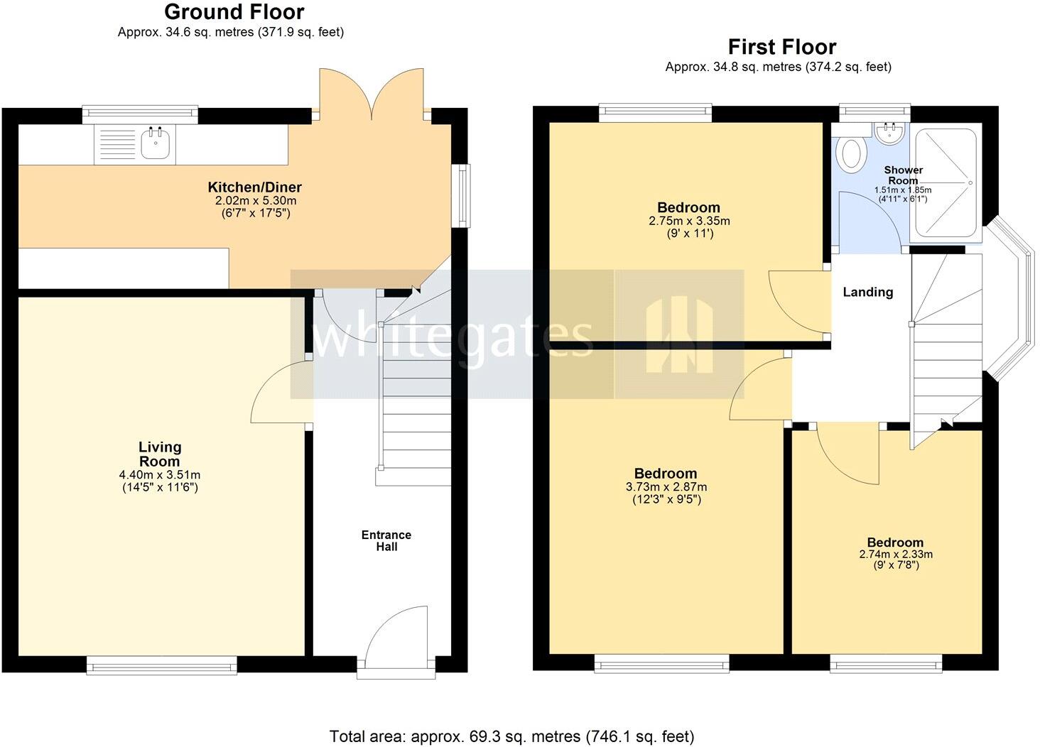 Lyme Grove, Liverpool, Merseyside, L36 floorplan