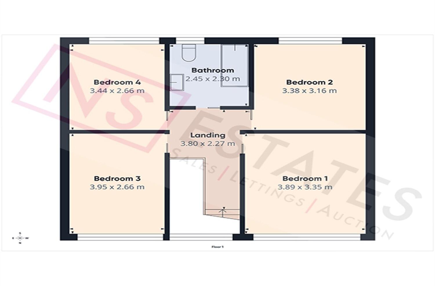 Windermere Avenue, Redmarshall, Stockton-On-Tees, TS21 floorplan