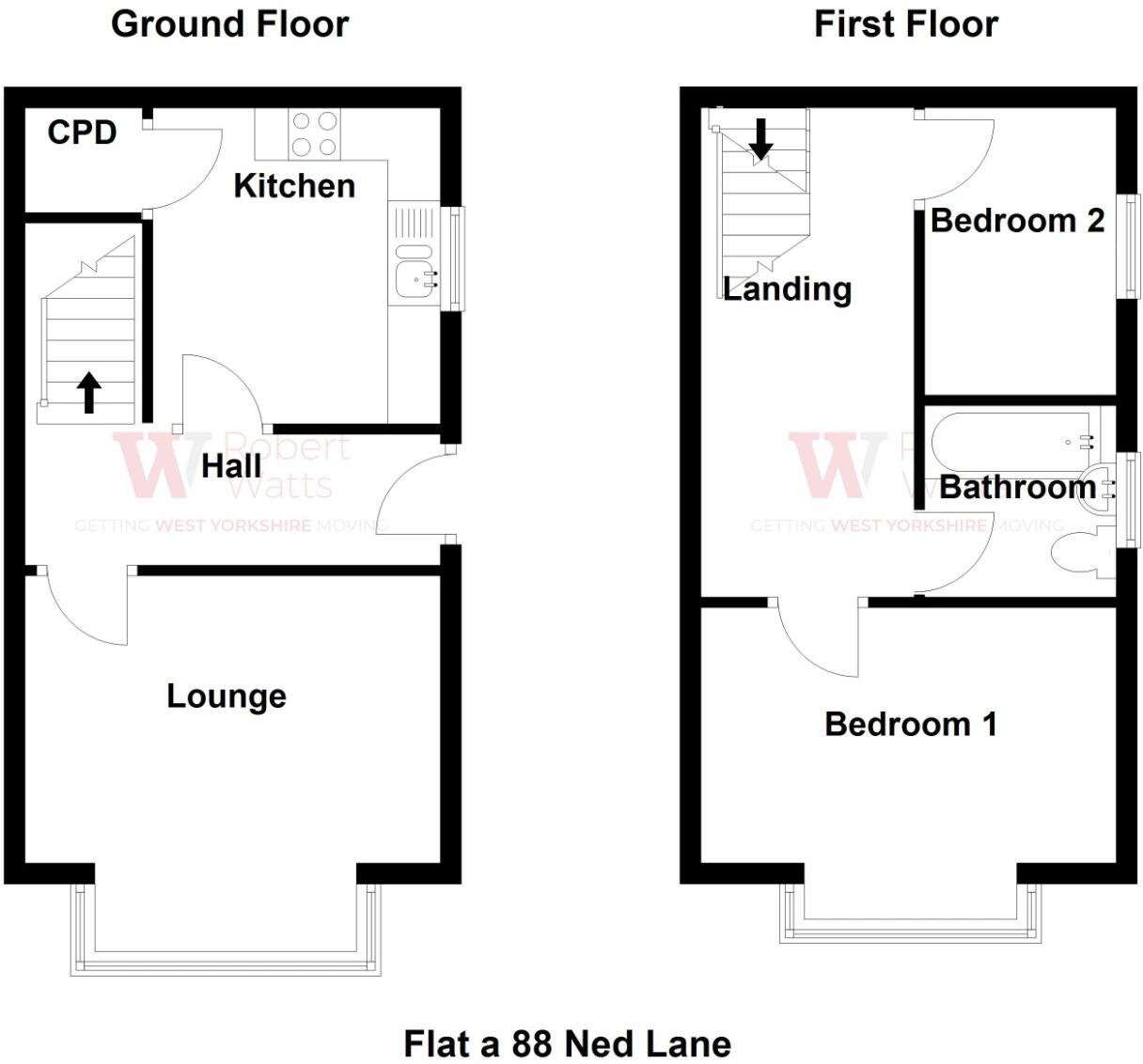 Tyersal Lane, Tyersal, Bradford, West Yorkshire, BD4 floorplan