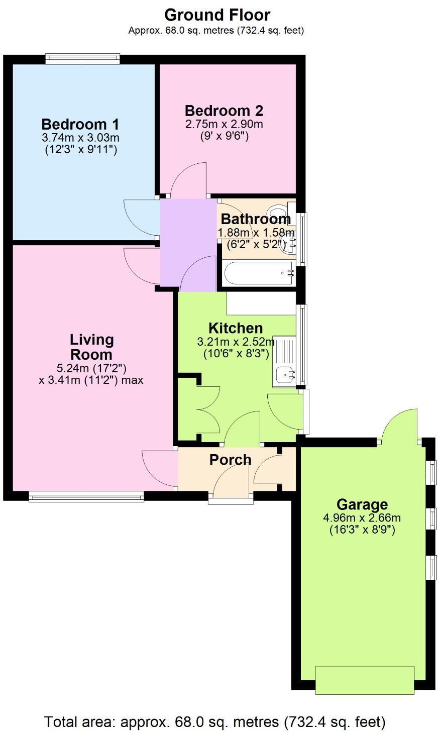 Derbyshire Avenue, DE7 floorplan